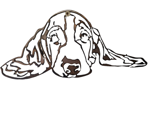 Basset Hound dog Wall art